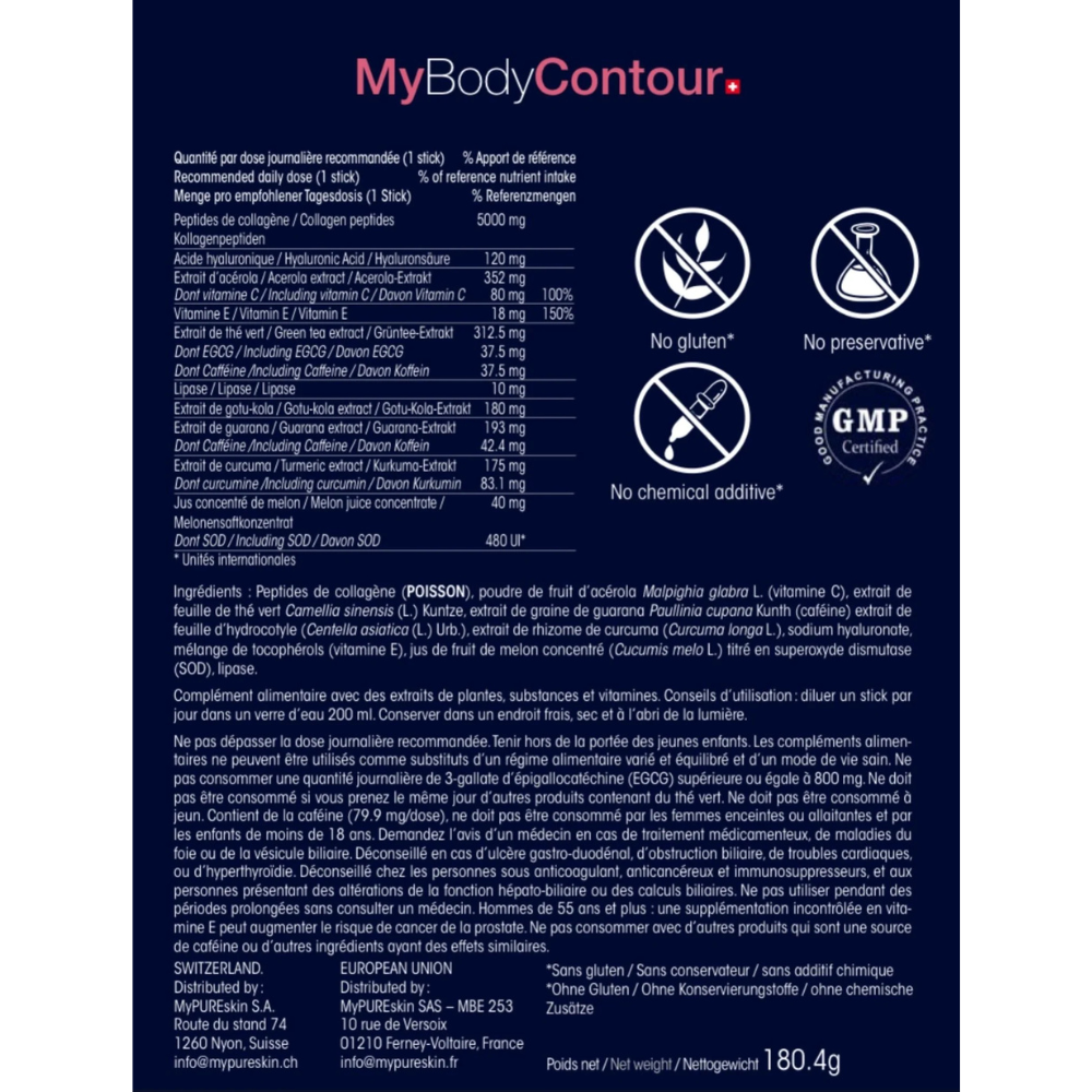 MyBodyContour bénéfices fermeté tonicité silhouette
